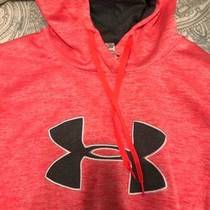 Under Armour sweatshirt.
